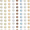 Decoratiestickers Natural 6mm