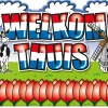 Deurbord welkom thuis