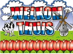 Deurbord welkom thuis