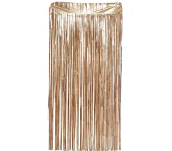 Deurgordijn mat metallic