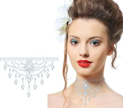 Diamanten hals jewels