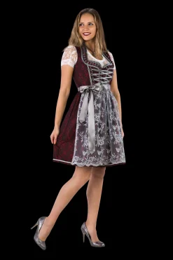 Dirndl Bertine rood