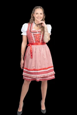 Dirndl Bloemen voor dames 2-delig