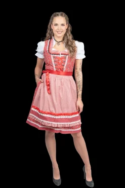 Dirndl Bloemen voor dames 2-delig