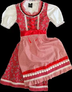 Dirndl Bloemen voor kinderen 3-delig