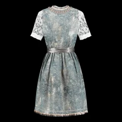 Dirndl Isa antiekblauw