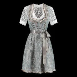 Dirndl Isa antiekblauw