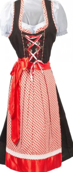 Dirndl jurk Bibi 3-delig
