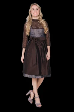 Dirndl Lara Chocolade Bruin