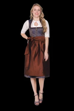 Dirndl Lea Koper Blauw