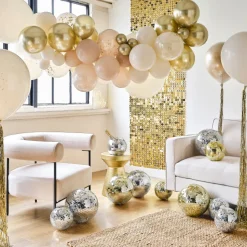 Discobal 30cm goud
