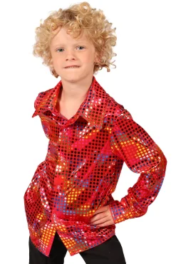 Disco Glamour blouse voor kinderen