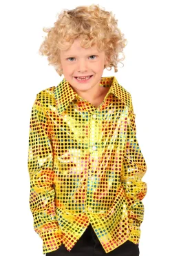 Disco Glamour blouse voor kinderen