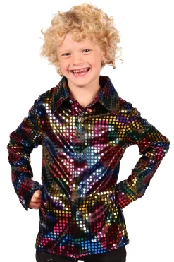 Disco Glamour blouse voor kinderen