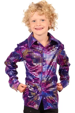 Disco Glamour blouse voor kinderen
