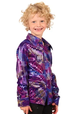 Disco Glamour blouse voor kinderen