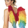Engelenvleugels gevouwen regenboog (50 x 50 cm)
