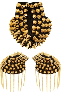 Epauletten met spikes