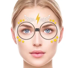Face jewels Harry Potter
