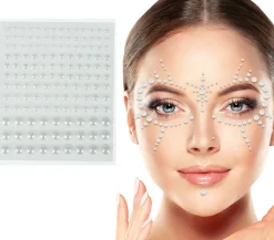 Face jewels op vel 10x20cm