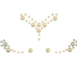 Face jewels Pearls A