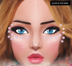 Face jewels Stars Eyes A