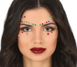 Face jewels Stars Eyes Multi