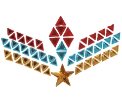 Face jewels wonder woman
