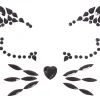 Face jewels Zwarte Kat