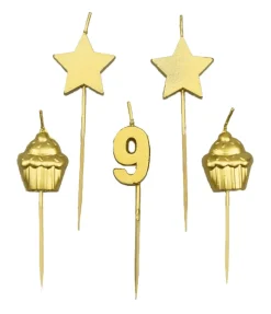 Feestkaarsen verschillende leeftijden