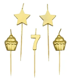 Feestkaarsen verschillende leeftijden
