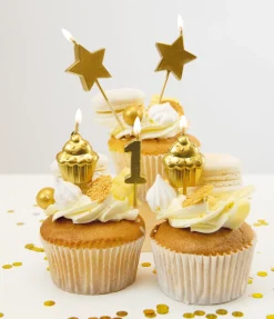 Feestkaarsen verschillende leeftijden