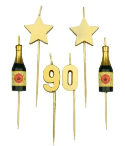 Feestkaarsen verschillende leeftijden