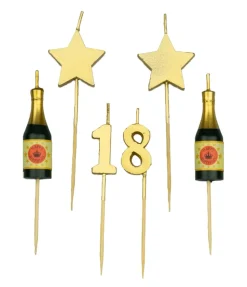 Feestkaarsen verschillende leeftijden