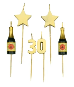 Feestkaarsen verschillende leeftijden