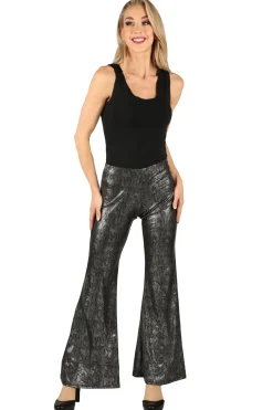 Flarebroek Snake skin dames
