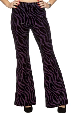 Flare Broek Velvet Waves
