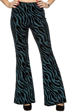 Flare Broek Velvet Waves