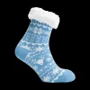 Fluffy Winter Sokken blauw