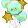 Folieballon Bouquet Blue Baby Boy