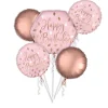 Folieballon Bouquet Blush Birthday
