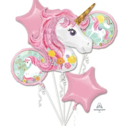 Folieballon Bouquet Magical Unicorn