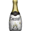 Folieballon Champagnefles 72cm