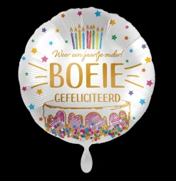 Folieballon Gefeliciteerd Boeie!