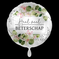 Folieballon Heel Veel Beterschap