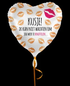Folieballon Kusje!