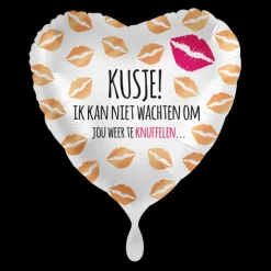 Folieballon Kusje!