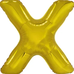 Folieballon letters XL Goud