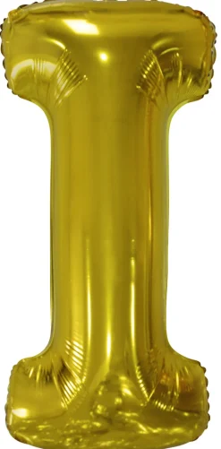 Folieballon letters XL Goud