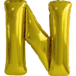 Folieballon letters XL Goud